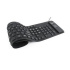 Flexible keyboard, USB, OTG adapter, black color, US layout