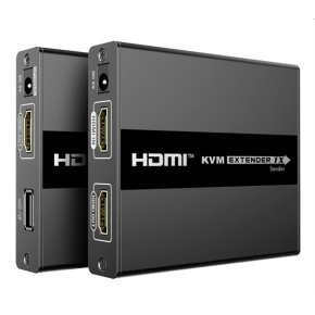 OEM HDMI KVM extender with USB up to 60m over a single Cat5/6 cable, no delay