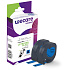 WECARE ARMOR páska 2ks kompatibilná s DYMO S0721650, Black/Blue, 12MM*4M