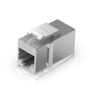 Ubiquiti UACC-Keystone-Coupler-C6A, Cat6A Keystone Coupler (spojka), 12-Pack