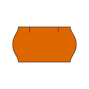 Etikety cenovkové Cont.Meto 22x12 oranžové Etikety cenovkové Cont.Meto 22x12 oranžové