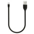 Satechi kábel Flexible USB to Micro USB 0.25m - Black