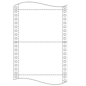 Tabelačný papier 25 x 06" (1+2) NCR Tabelačný papier 25 x 06" (1+2) NCR