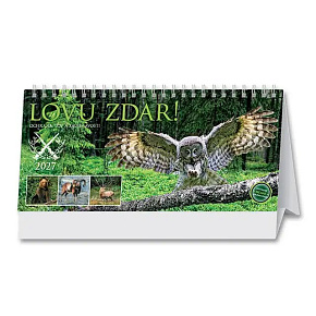 Stolový kalendár Lovu zdar! 2027 Stolový kalendár Lovu zdar! 2027