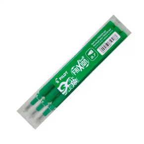 Náplň PILOT FriXion - 0,7 mm, zelená, 3 ks/bal.