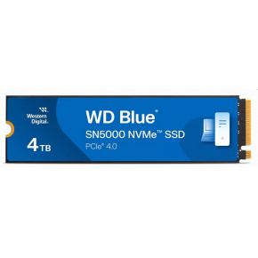 WD Blue SN5000 SSD 4TB M.2 NVMe Gen4 5500/5000 MBps