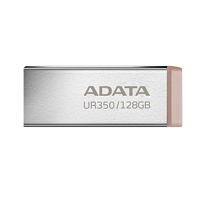 ADATA UR350/128GB/USB 3.2/USB-A/Hnedá