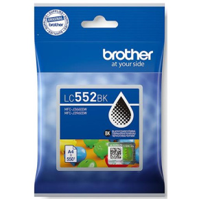 kazeta BROTHER LC-552 Black MFC-J3660DW/J3960DW (550 str.)