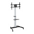 ALU pojazdný stojan Brateck FS44-46TW pre TV 37"-86" 50kg police