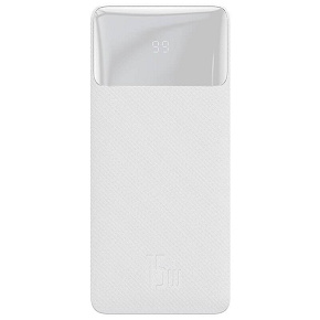 Baseus PPBD050202 Bipow Digital Display Powerbanka 30000mAh 15W White Baseus PPBD050202 Bipow Digital Display Powerbanka 30000mAh 15W White