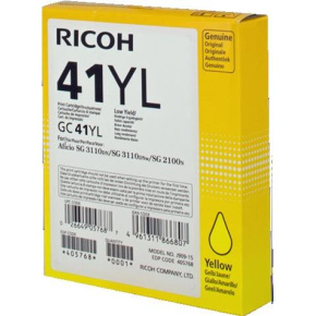 toner RICOH Typ GC 41 LC Yellow Aficio SG 2100/SG 2110/SG 3110 (405768)