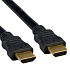 Kábel HDMI-HDMI 10m, 1.4, M/M, tieň, zl. kontakty