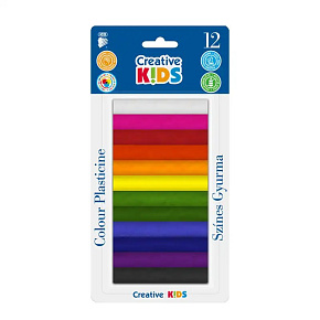 Plastelína ICO Creative Kids, 12 farieb Plastelína ICO Creative Kids, 12 farieb