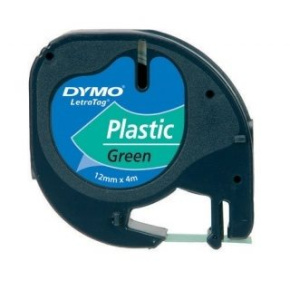 páska DYMO 59425 LetraTag Green Plastic Tape (12mm) (S0721690/590/640)