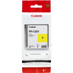kazeta CANON PFI-120Y yellow TM-200/205/300/305 (130ml) (2888C001)