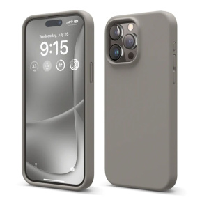 Elago kryt Silicone Case pre iPhone 15 Pro Max - Medium Gray Elago kryt Silicone Case pre iPhone 15 Pro Max - Medium Gray