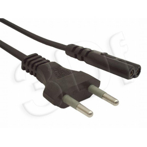 CABLEXPERT mains cable 1.8m VDE 220/230V laptop power supply 2 pin