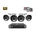 iGET HOMEGUARD HGNVK88504 - PoE 4K UltraHD NVR CCTV 8CH + 4x kamera