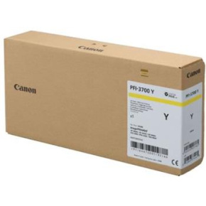 kazeta CANON PFI-3700Y Yellow iPF GP-2600S/4600S/6600S, PRO-2600/4600/6600 (700 ml)
