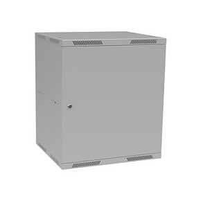 Rozvaděč nástěnný skládaný SENSA LITE 12U 450mm, dveře plech, RAL 7035, SENSA-L-12U-545-21-G