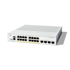 Cisco Catalyst switch C1300-16P-4X (16xGbE,4xSFP+,16xPoE+,120W,fanless) - REFRESH