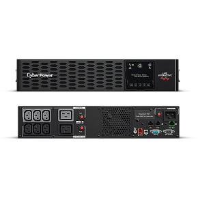 CyberPower PR2200ERT2U, UPS 2200VA/2200W, LCD, 10x IE C13, RJ11/RJ45, USB, RS232, rack 2U