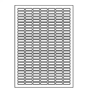 Etikety PRINT 25,4 x 10 biele Etikety PRINT 25,4 x 10 biele