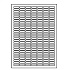 Etikety PRINT 25,4 x 10 biele