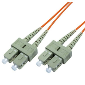 Optický duplex patch kábel 50/125, OM2, SC/SC, 3m