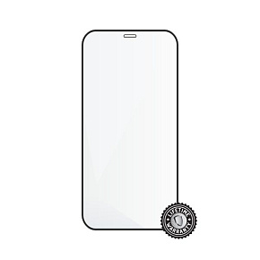 Screenshield APPLE iPhone 12 6.1." Tempered Glass protection (full COVER black)
