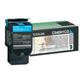 Toner Lexmark C540,C543,C544,X543,X544 Cyan (2000 str.)