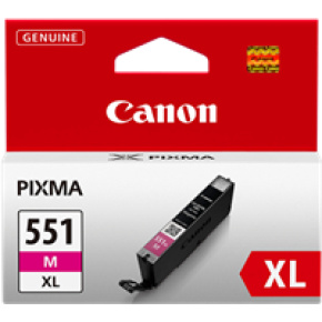 kazeta CANON CLI-551M XL magenta MG 5450/6350, iP 7250, MX 925 (6445B001)