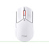 HyperX Pulsefire Haste 2/Herná/Optická/Pre pravákov/26 000 DPI/USB+BT/Biela
