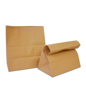 Vrecko na menubox 350x210x380 mm, hnedý kraft, 200 ks - dopredaj