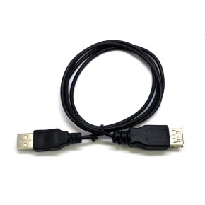 C-TECH USB A-A 1.8m 2.0 extension cable, black