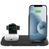Mophie - Wireless Charging stand and Pad Stand+ EU - Black