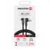 Swissten Data Cable Textile Arcade USB/USB-C 1.2 m, black