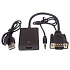 PremiumCord VGA+audio elektronický konvertor na rozhraní HDMI FULL HD 1080p