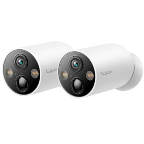 tp-link Tapo C425(2-pack), Smart Wire-free Camera 2K QHD (2560x1440), 2.4 GHz, 10000mAh rechargeable lithium-ion battery