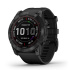 Garmin fenix 7X Sapphire Solar, Black DLC Titanium, Black Band