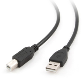USB 2.0 A-plug B-plug 4,5m cable