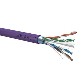Instalační kabel Solarix CAT6 FTP LSOH D<sub>ca</sub>-s2,d2,a1 500m/cívka SXKD-6-FTP-LSOH Instalační kabel Solarix CAT6 FTP LSOH D<sub>ca</sub>-s2,d2,a1 500m/cívka SXKD-6-FTP-LSOH