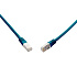10G patch kabel CAT6A SFTP LSOH 3m modrý non-snag-proof C6A-315BU-3MB