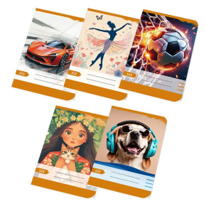 Zošit 523 - A5, 20 listov, linajkový Zošit 523 - A5, 20 listov, linajkový