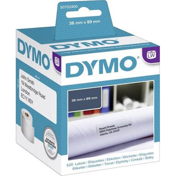 rolka DYMO 99012 Large Adress Labels 89x36mm (2ks) (S0722400)