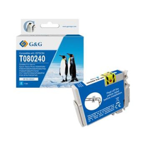 alt. kazeta G&G pre EPSON T0802 Stylus Photo P50 / Stylus Photo PX650 / Stylus Photo PX660 / Stylus Photo PX700W (13ml/C)