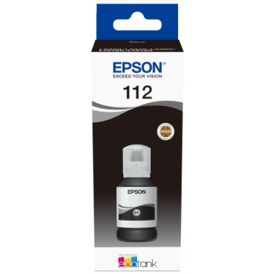 kazeta EPSON ecoTANK 112 Black pigment (7500 str.) (C13T06C14A)