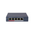 Hikvision DS-3E1105P-EI V2, 4 portový Fast ethernet, Smart PoE switch