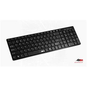 AIREN AiBoard Slim/Drôtová USB/ CZ layout/Čierna AIREN AiBoard Slim/Drôtová USB/ CZ layout/Čierna