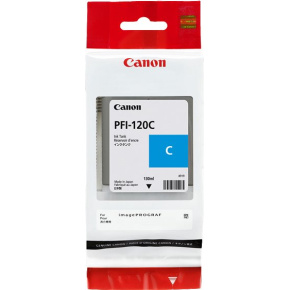 kazeta CANON PFI-120C cyan TM-200/205/300/305 (130ml) (2886C001)